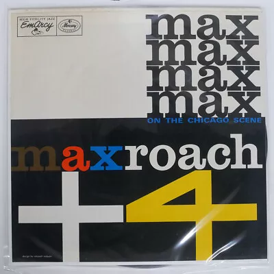 Max Roach Plus Four On Chicago Scene Mercury 195j41 Japan Vinyl Lp • $3.99