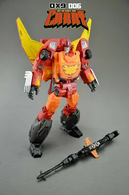 Ready! New DX9 Toy D06 Carry Hot Rod Rodimus Prime G1 MasterPiece  Figure • £118.80