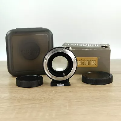 Rare Metabones Canon FD Lens - Fujifilm X Mount Speed Booster Adapter 0.71x Ultr • £299.99