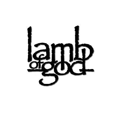 Lamb Of God Music Rock Metal Band Vinyl Decal • $2.19