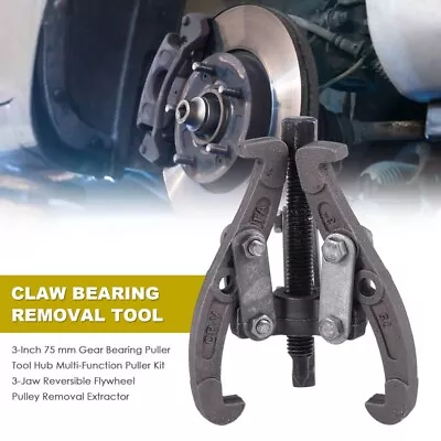 3-Inch 75 Mm Gear Bearing Puller Tool Hub Multi-Function Puller Kit 3-Jaw2473 • $27.99