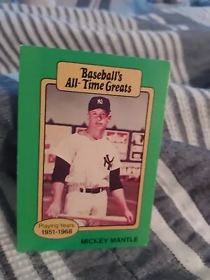 1987 Micky Mantle Baseball Alltime Greats • $4.99