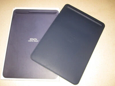 £12.95 • Buy Genuine Apple Leather Sleeve Case For IPad Pro 10.5  - MPU22ZM/A  Midnight Blue