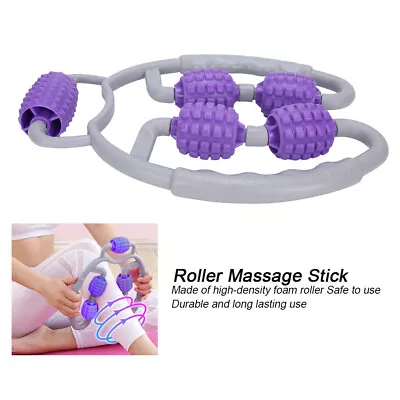 Foam Roller Massage Stick Foam Arm Leg Roller Massager Muscle Relieve VIS • $25.06