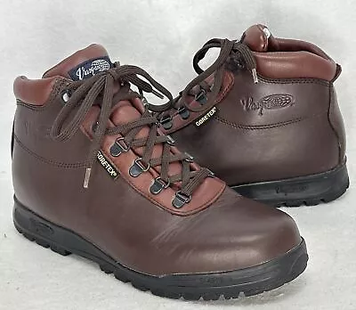 Vasque 7142 Sundowner Brown Leather Skywalk Hiking Boots Men's Size EU 42/ US 9W • $66