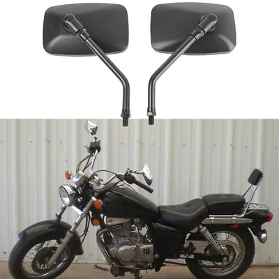 10mm Motorcycle Rectangle Rearview Mirrors For Suzuki GZ150 GZ250 GS1100LT GS250 • $25.11