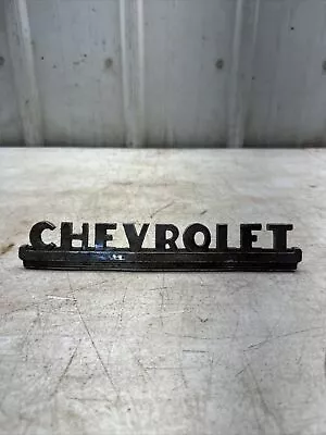 $25 • Buy 1947-1953 Chevrolet Chevy Truck Side Hood Emblem Original Vintage
