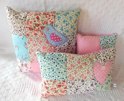 Patchwork Kit - Make Your Own Patchwork Cushion - Easy Fabric & Template VINTAGE • £7.50