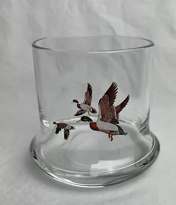 Vintage Flying Mallard Duck 1981 Avon Whiskey Bar Glass • $16.99