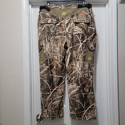 New Mad Dog Advantage MAX 4 HD Camo Carnivore Pants Mens 2XL Adjustable 48 X 31 • $45.95