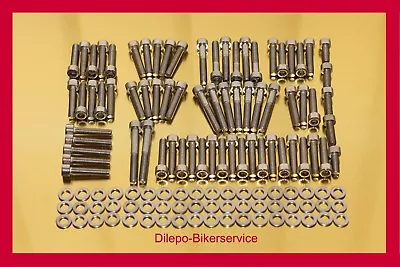 Harley Davidson V-Rod Stainless Steel Bolt Engine Kit Cover Screws 140 Pcs • $47.84