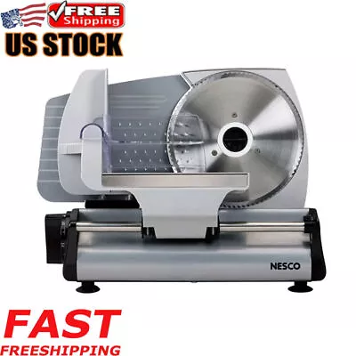 Everyday Food Meat Slicer W/ Stainless Steel Blade Precision Depth Control 180 W • $113.34