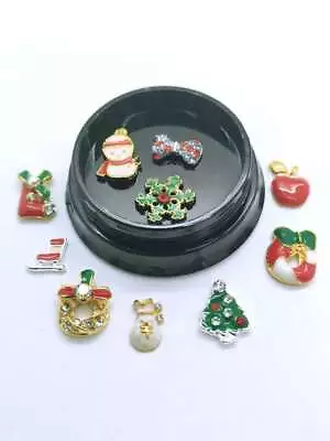 Christmas Metal Nail Decoration Findings Set #1 • $3