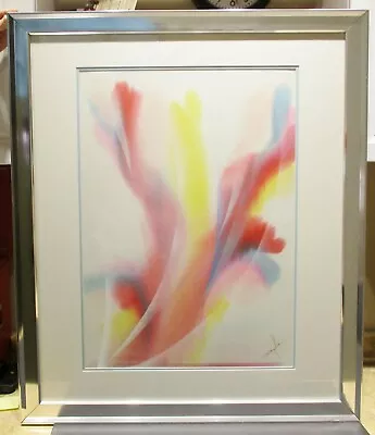 Original Dom Mingolla Abstract Water Color C. 1970's • $550