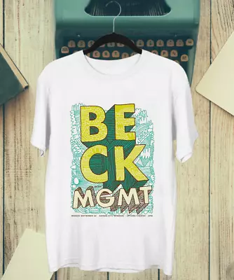 Beck MGMT Short Sleeve T Shirt Full Size S-5XL • $18.99