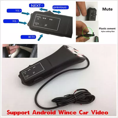 Car Navigation DVD 2Din Android Bluetooth Steering Wheel Button Remote Control • $16.10