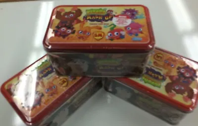 Topps Moshi Monsters Trading Card Game Tin(inc 20 Mesh Up Cards) X 3 Tins • $27.03