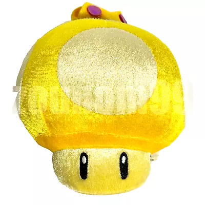 Wii Mario Kart Powerful Dash Golden Mushroom Item Vol.2   Plush Banpresto RARE • $134.10
