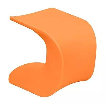 ECR4Kids Wave Seat 18in - 19.6in Seat Height Perch Stool 18in Orange  • $94.38