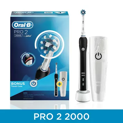 $89 • Buy NEW Oral B Pro 2000 Electric Toothbrush PRO2000BK