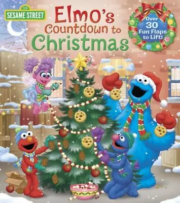 Elmo's Countdown To Christmas (Sesame Street) (Lift-the-Flap) By Kleinberg Naom • $3.74