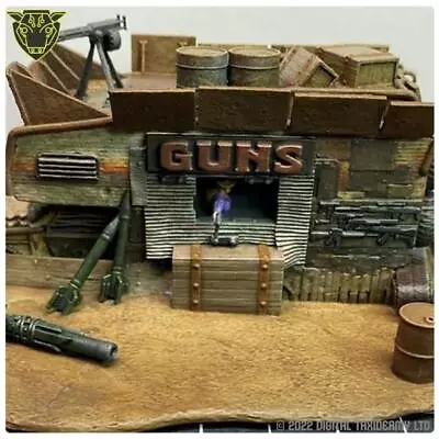 Post Apocalyptic Weapon Store Camper Van Gun Sore For Dredd Necromunda • $44.19
