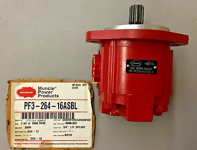 Muncie Hydraulic Pump PF3-264-16ASBL  (R33) • $345