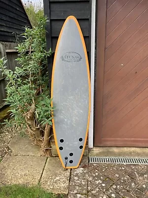 Atunas Orange And Grey Surfboard • £10