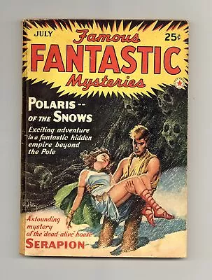 Famous Fantastic Mysteries Pulp Jul 1942 Vol. 4 #3 GD TRIMMED Low Grade • $9.40