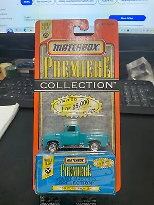 1998 Matchbox Premiere Collection Street Machines “ '56 Ford Pick-up “ • $3
