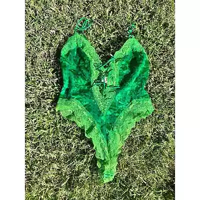 Vintage Victoria’s Secret Gold Label Lace Body Suit  • $50