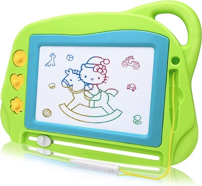 £13.25 • Buy Magnetic Drawing Travel Size Doodle Board For Toddlers Colorful