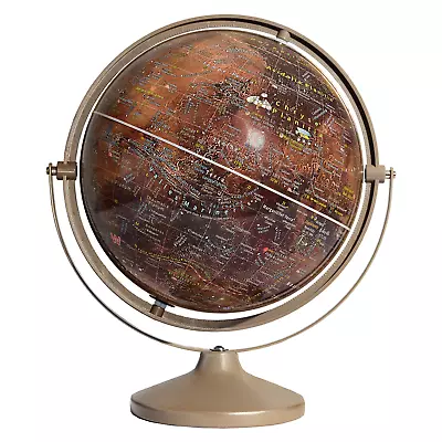 Mapsoft Fine Red Mars Globe 30cm/12  RF-30 Map Mars Atlas Red Planet • $135