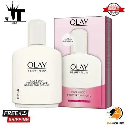 Olay Beauty Fluid Face And Body Moisturizer - 200 Ml Pack Of 1 • £8.79