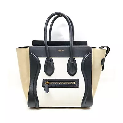 CELINE Hand Bag  White Leather 1624587 • $131