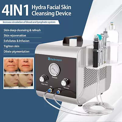 4in1 Hydra Spa Facial Machine Deep Cleansing Water Hydro Dermabrasion Equipment • $650