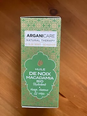 Arganicare Macadamia Oil - For Face Hair & Body • £7.99