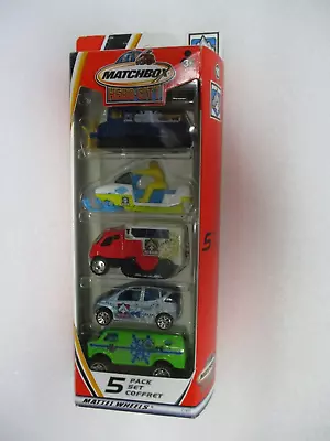 Matchbox China Superfast 2003 Five Pack  HERO CITY SNOW PATROL  Window Boxed • $5