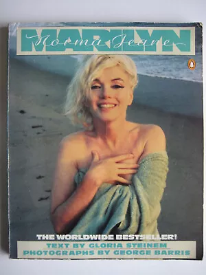 Marilyn Monroe Book - Marilyn Norma Jean By Gloria Steinem 1987 - Paperback • $9