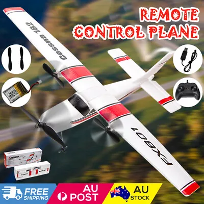 FX801 RC Plane Airplane Cessna 182 2.4GHz 2CH Remote Control Glider Flight RTF~ • $32.99