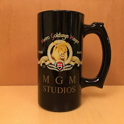 Metro Goldwyn Mayer Movie Studios MGM Logo Tall Coffee Mug Lion • $12