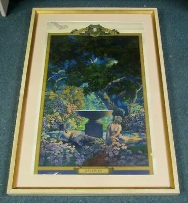 16  X 26  MAXFIELD PARRISH MAZDA CALENDAR TOP ORIGINAL LITHOGRAPH  REVERIES     • $1250