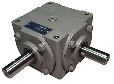 40 HP Right Angle Bevel Gearbox W/Crosshole & Keyed Shaft CW/CCW 1:1 • $1149.99