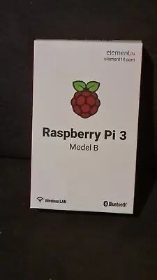 Raspberry Pi 3 - Model B 1GB RAM With 64 Gb Micro SD Card + Power Supply + Case • $145