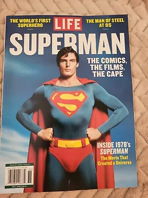 LIFE Magazine:  SUPERMAN  Man Of Steel Comics Films Cape ~ NEW  2023 • $6.99