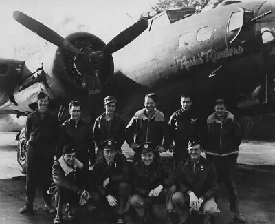 B17 Flying Fortress Rosie's Riveters And Flight Crew Re-Print 4x6 #000 • $5.09