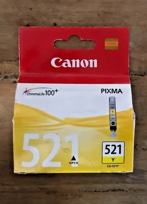Genuine Canon Inks - CLI-521 COLOURS PGI-520 BLACK SINGLES & SETS (INC VAT) LOT • £4.50