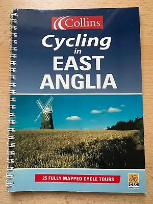 East Anglia (Cycling) (Cycling Guide Series) Spiral Bound Book The Cheap Fast • £5.50