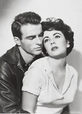 A Place In The Sun 1951 Montgomery Clift Elizabeth Taylor Closeup Photo - CL0062 • $15.98