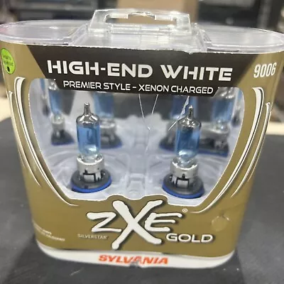 Sylvania Silverstar XENON ZXE 9006 Gold High-End White  2 Bulbs SEALED Box Wear • $29.99